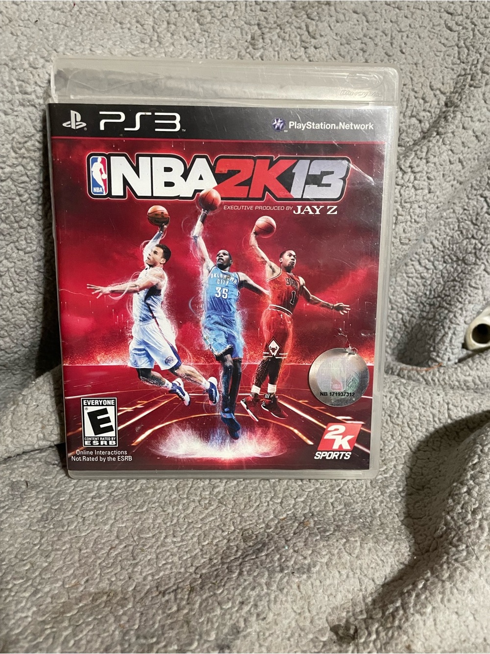 NBA 2K13 PS3 Video Game - Red Cover